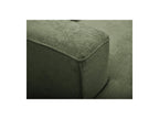 Twiny - Canapé Droit Fixe 3 Places Assise Profonde - Tissu Lisse