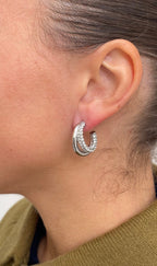 Boucles D'Oreilles Combined Gems