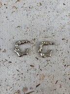 Boucles D'Oreilles Hammered