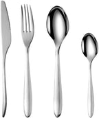Ménagere 24 Pièces - Acier Inoxydable - Inox Finition Miroir Poli