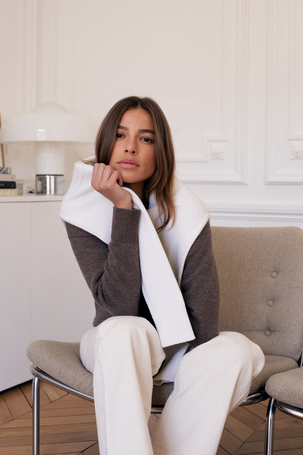 Gilet En Maille Le Cocteau - Ecru