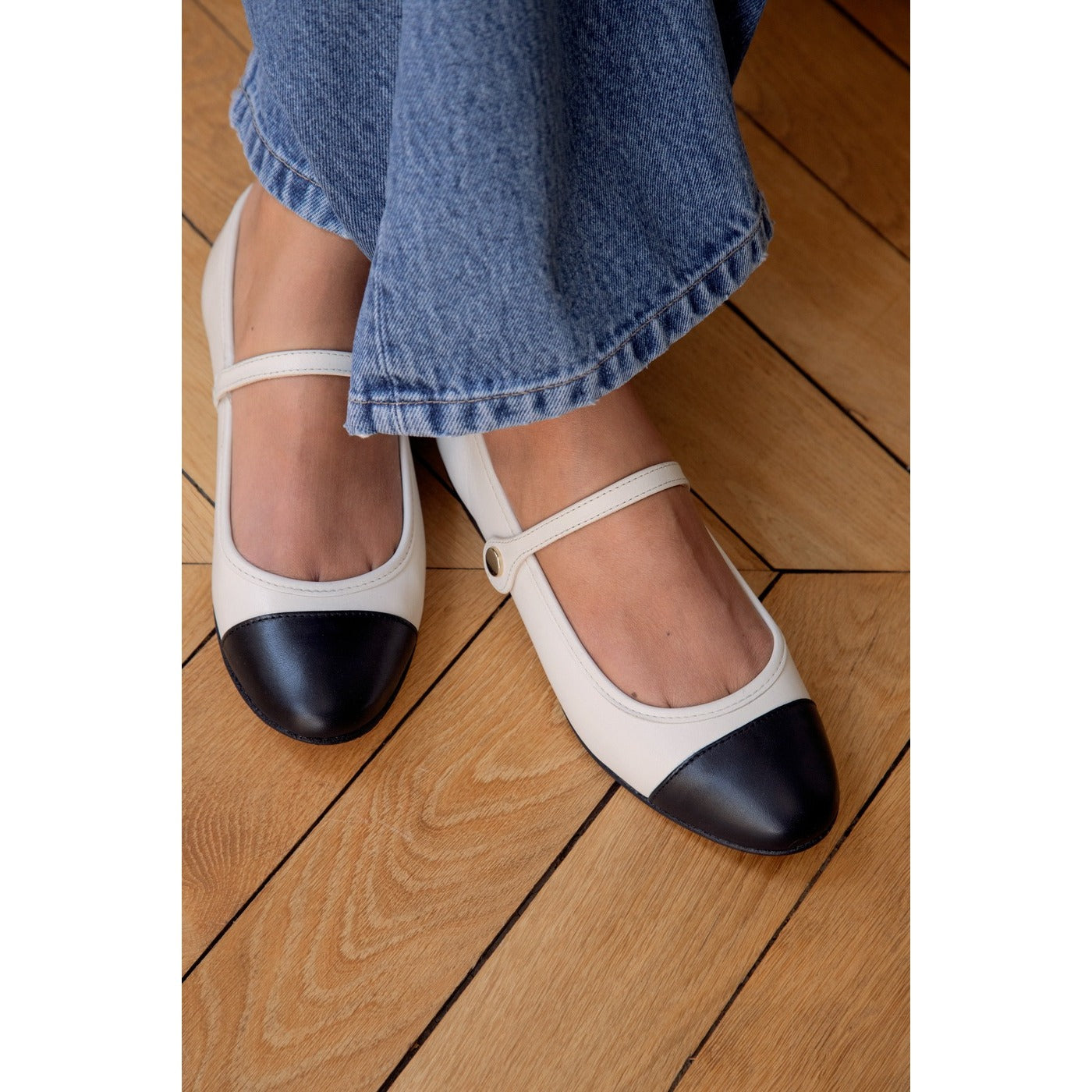 Ballerines Les Georges - Blanc