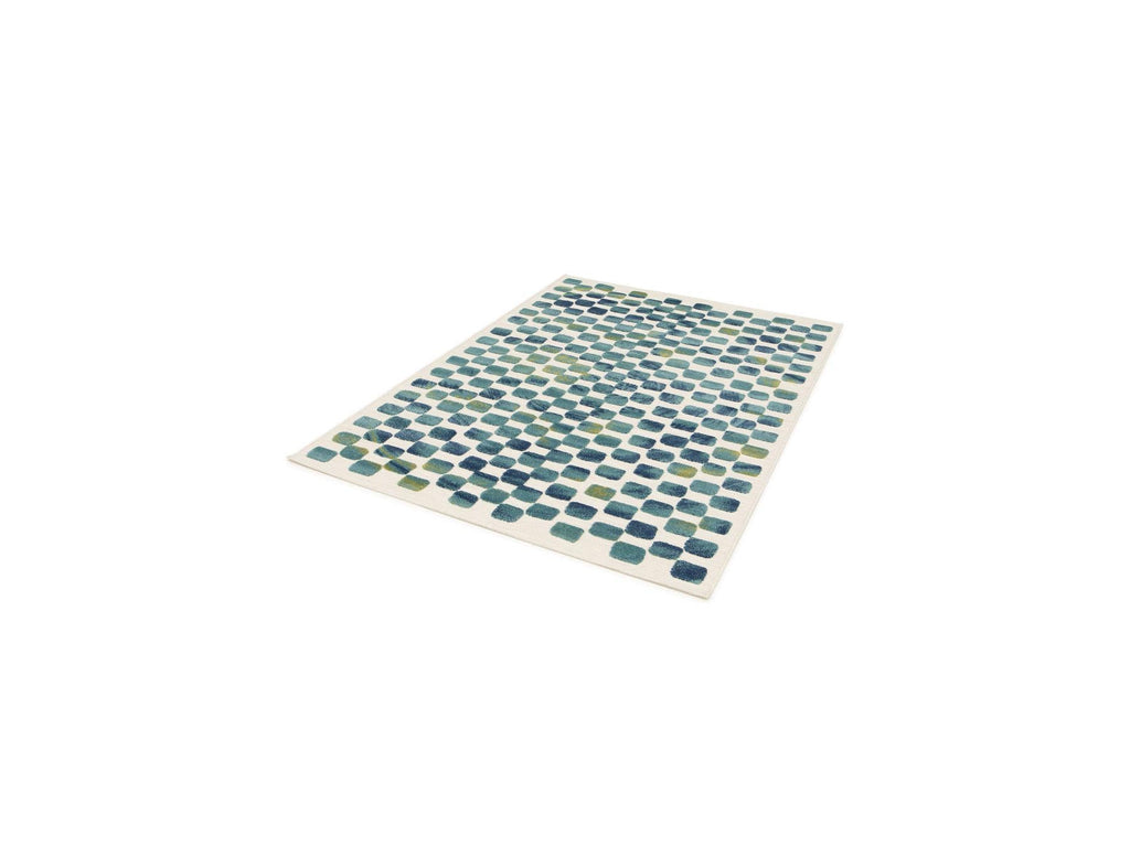 Muza - Tapis Poils Courts - Motif Graphique