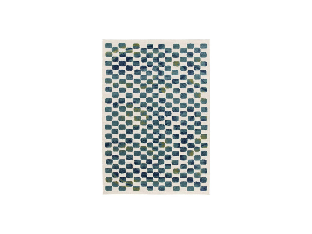 Muza - Tapis Poils Courts - Motif Graphique