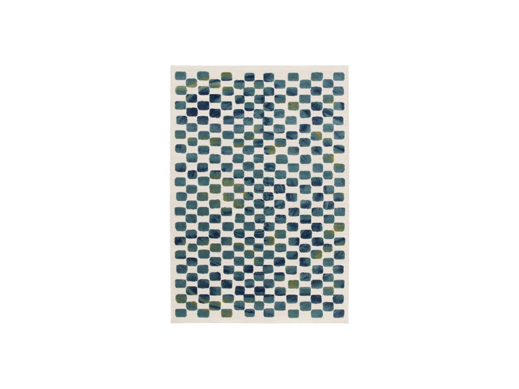 Muza - Tapis Poils Courts - Motif Graphique
