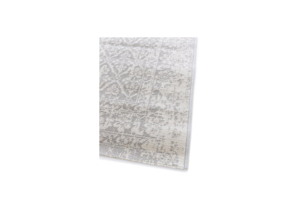 Brann - Tapis Poils Ras - Vintage - Gris