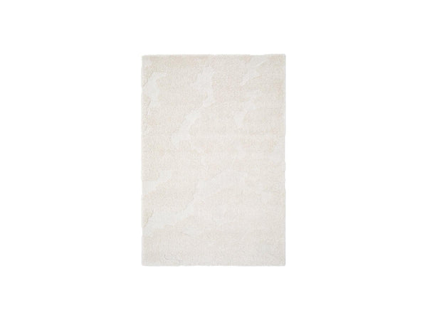 Embren - Tapis Poils Longs Embren Motif Abstrait - Beige