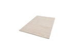 Telira - Tapis Poils Longs - Motif Abstrait - Beige