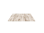 Telira - Tapis Poils Longs - Motif Abstrait - Marron