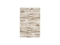 Telira - Tapis Poils Longs - Motif Abstrait - Marron