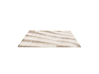 Tirasu - Tapis Poils Longs - Motif Abstrait - Beige