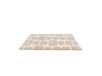 Chino - Tapis Poils Longs - Motif Abstrait - Beige