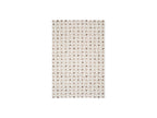 Mizai - Tapis Poils Longs - Motif Graphique - Beige