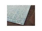 Brann - Tapis Poils Ras - Vintage - Bleu