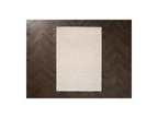 Telira - Tapis Poils Longs - Motif Abstrait - Beige