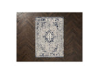 Minerva - Tapis Poils Ras - Vintage - Gris