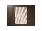 Tirasu - Tapis Poils Longs - Motif Abstrait - Beige