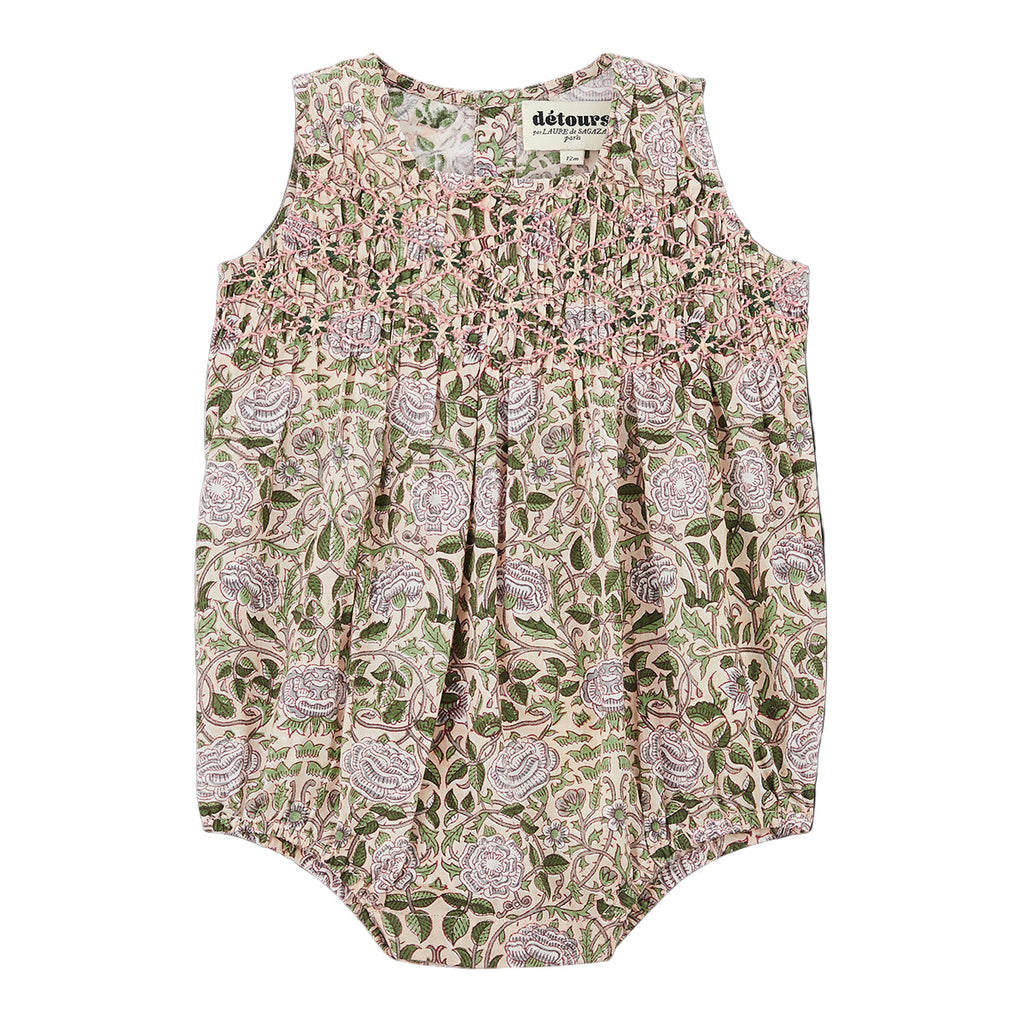 Barboteuse Paquerette Rose