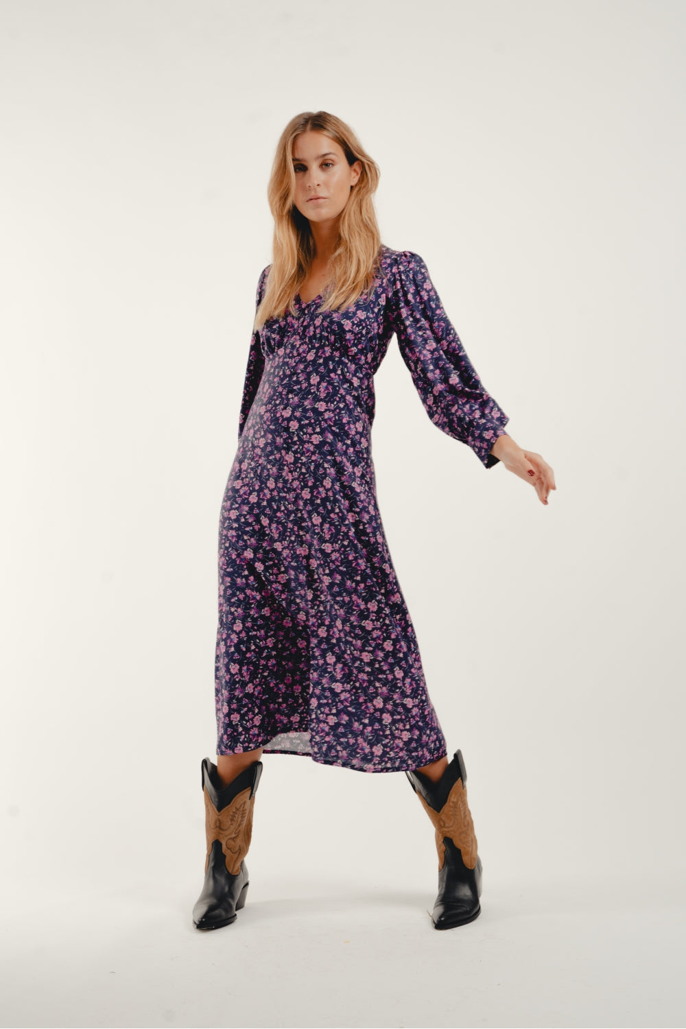 La Robe Chrissie Mauve