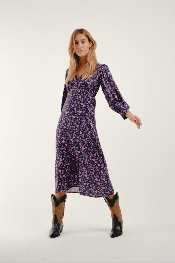 La Robe Chrissie Mauve