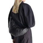 Lemaire - Sac The Croissant Medium - Femme - Black