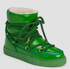 Bottes Sneaker Full Leather Naplack - Green