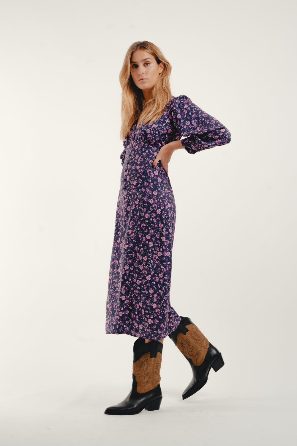 La Robe Chrissie Mauve
