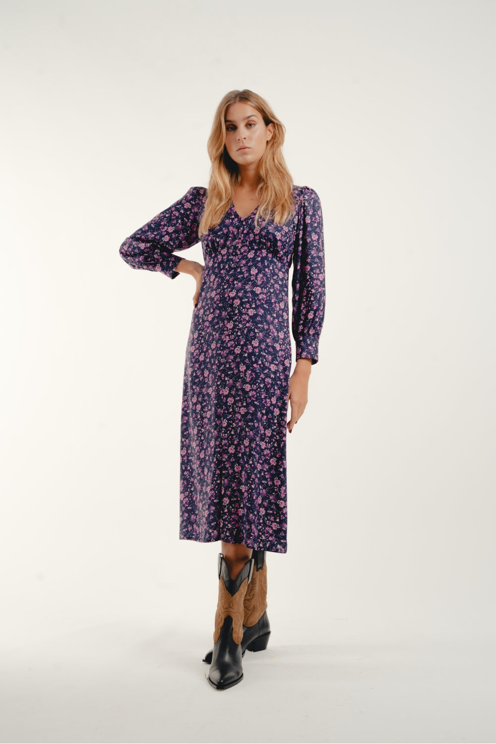 La Robe Chrissie Mauve