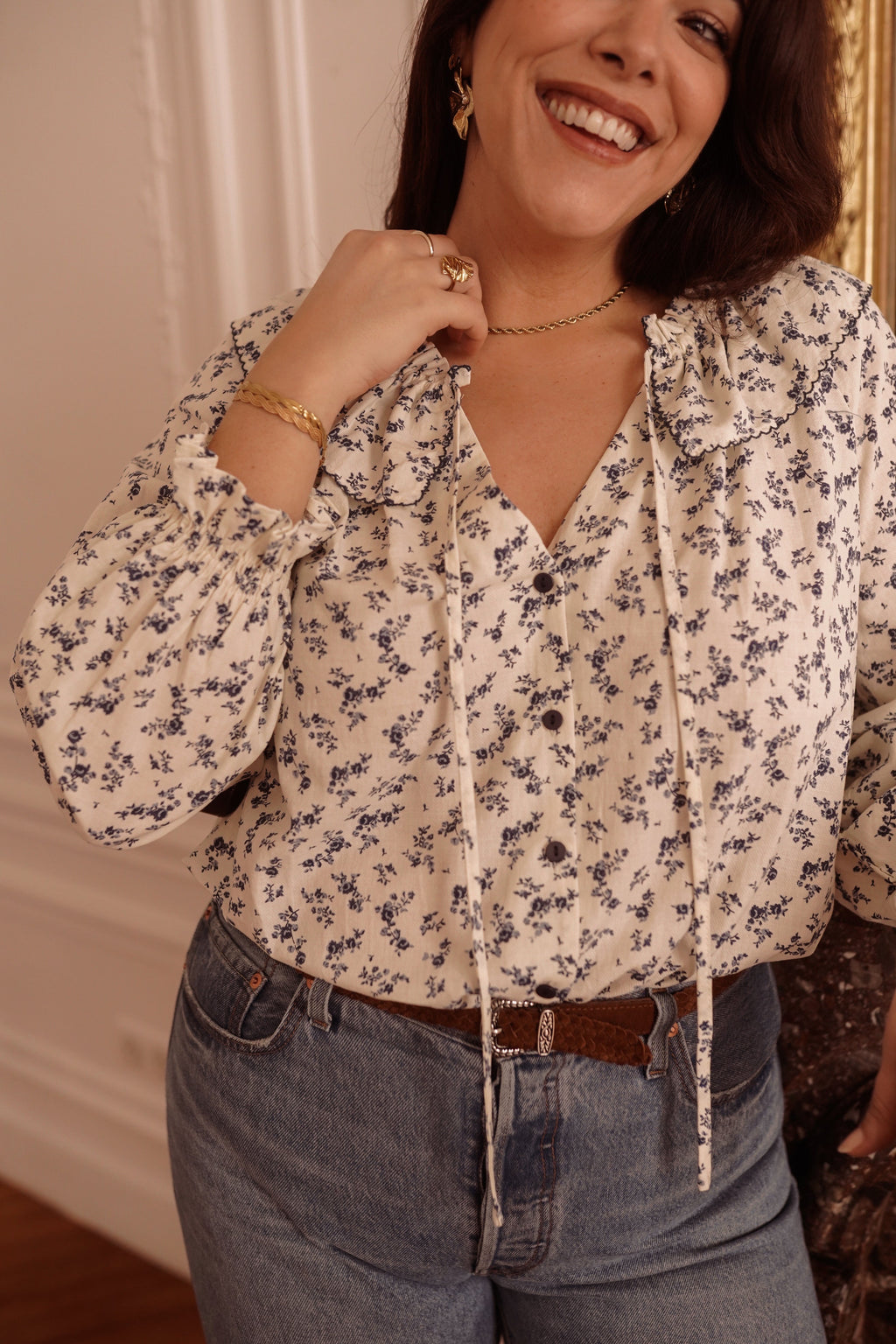 Blouse Valère - Blanc