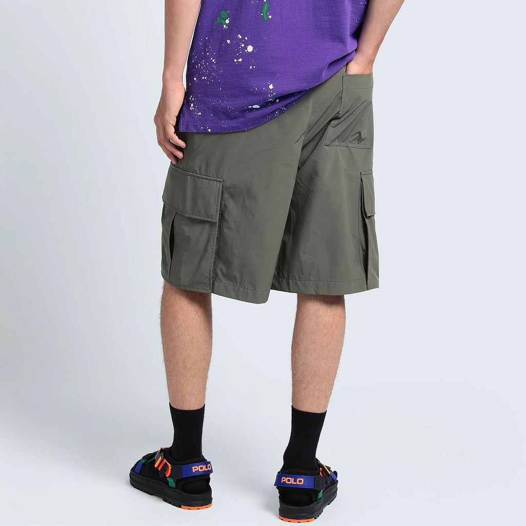 Short Off-White Bermuda - Green - Homme