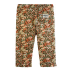 Pantalon Buis Orange/Vert/Marron