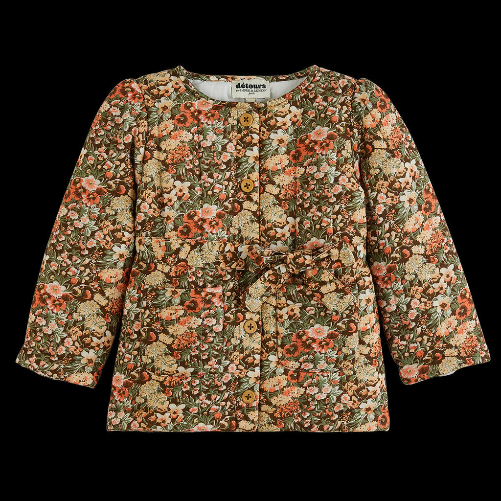 Veste Epinette Orange/Vert/Marron