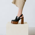 Jonak - Mules Betsy Cuir  - Noir