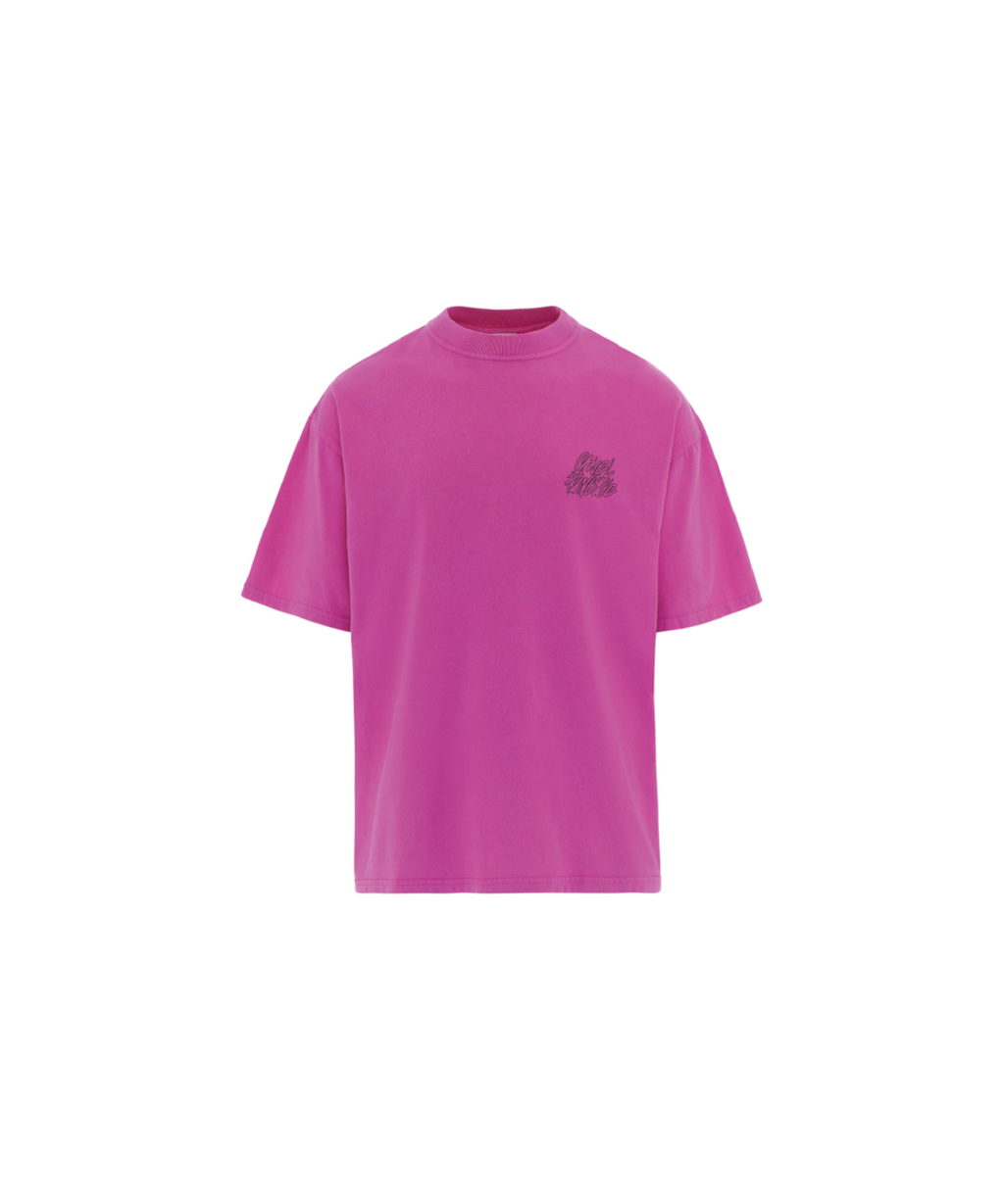 T-Shirt Washed Lmsn - Pink