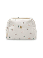 trousse de toilette  en coton pour bébé imprimé surfeur milinane