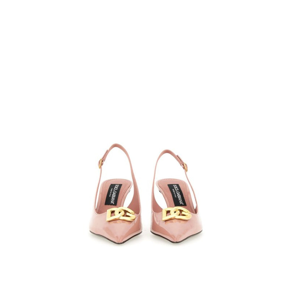 Escarpins - Dolce & Gabbana Lollo Leather - Pink