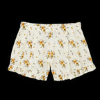 Short Lys Ivoire/Moutarde