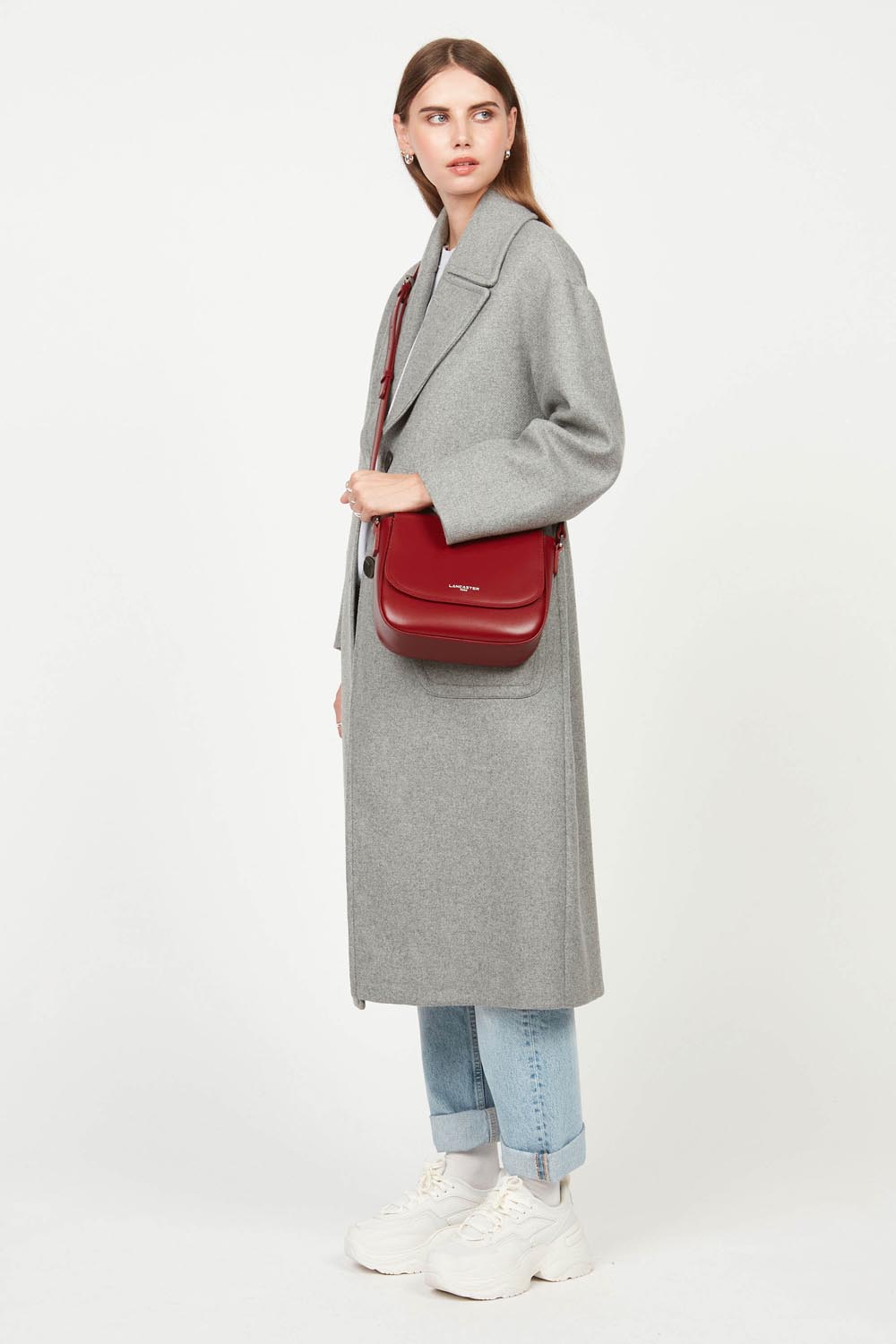 sac trotteur - suave even #couleur_carmin