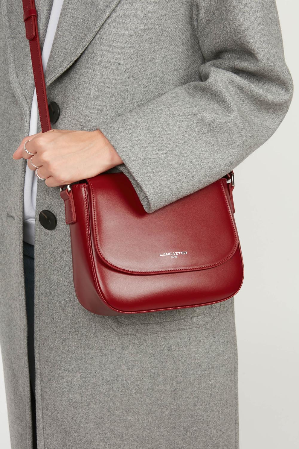 sac trotteur - suave even #couleur_carmin