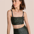 Brassière Juna - Imprimé Léo Vert
