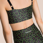 Brassière Juna - Imprimé Léo Vert