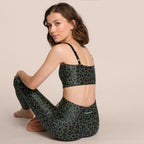 Brassière Juna - Imprimé Léo Vert