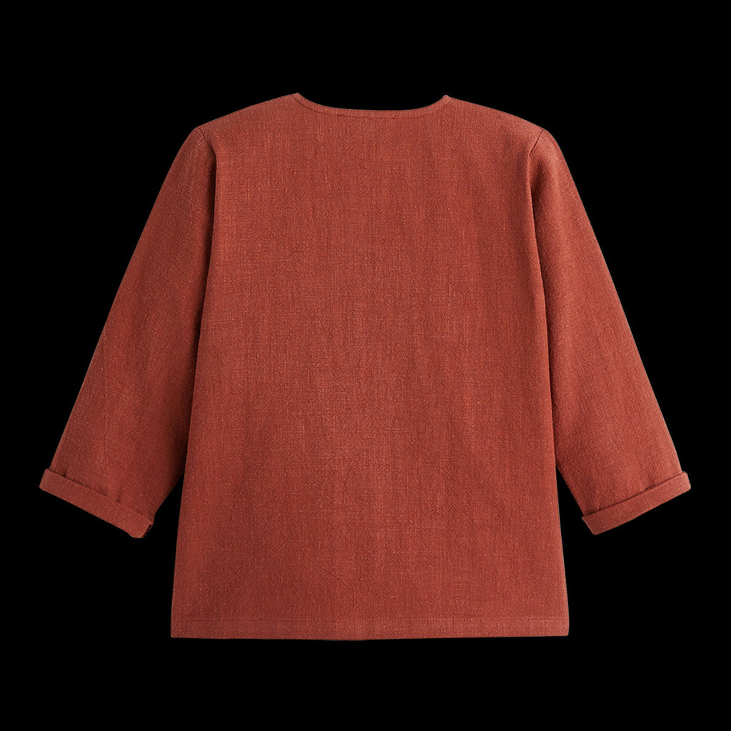 Chemise Andrea Terracotta