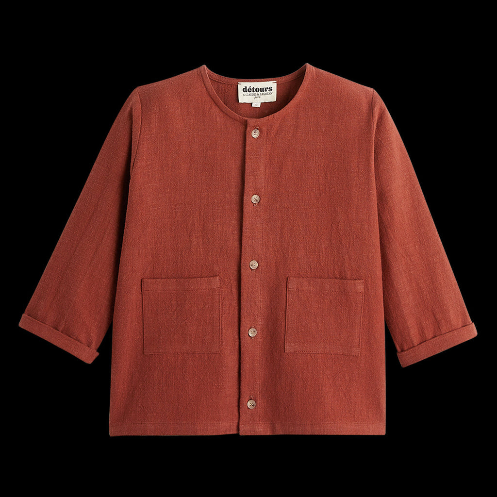 Chemise Andrea Terracotta