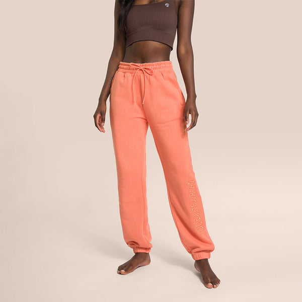 Pantalon De Survêtement Charly - Orange Coquelicot