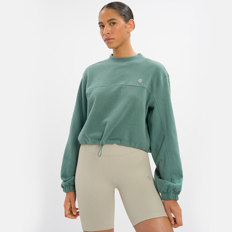 Pull Court Soho - Vert Palmier Doux
