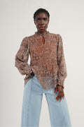La Blouse Plissée Gwen Leo Kaki