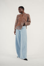 La Blouse Plissée Gwen Leo Kaki