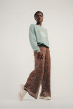 Le Pantalon Andrei Plissé Leo Kaki