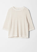 T-Shirt St Nanne Silkmix Top - Beige